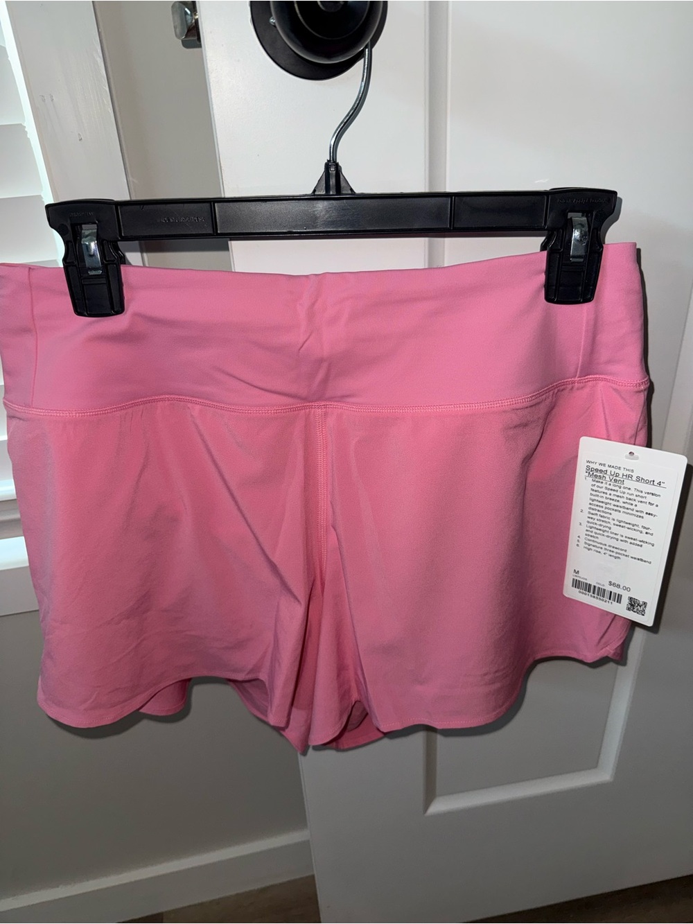 NWT Lululemon Updated Speed Up High-Rise Short 4” in Candy Cloud - size M - Picture 4 of 4